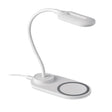 Lampe Et Chargeur De Bureau Saturn Personnalisable White Chargeurs Sans Fil