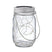 Lampe Solaire Dextérieur Pot Lamp Personnalisable Transparent Plein Air