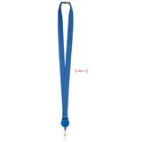 Lanyard Avec Badge Extensible Zip Lanyard Personnalisable Blue Accessoires