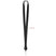 Lanyard Avec Badge Extensible Zip Lanyard Personnalisable Black Accessoires