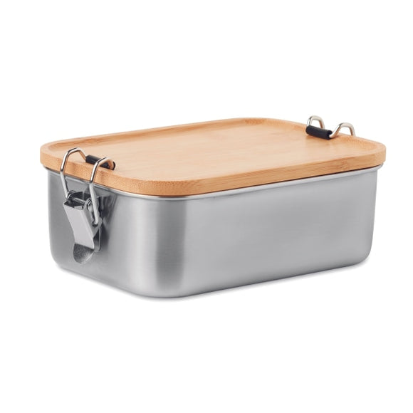 Lunch Box En Acier Inox. 750Ml Sonabox Personnalisable Brown Accessoires De Déjeuner