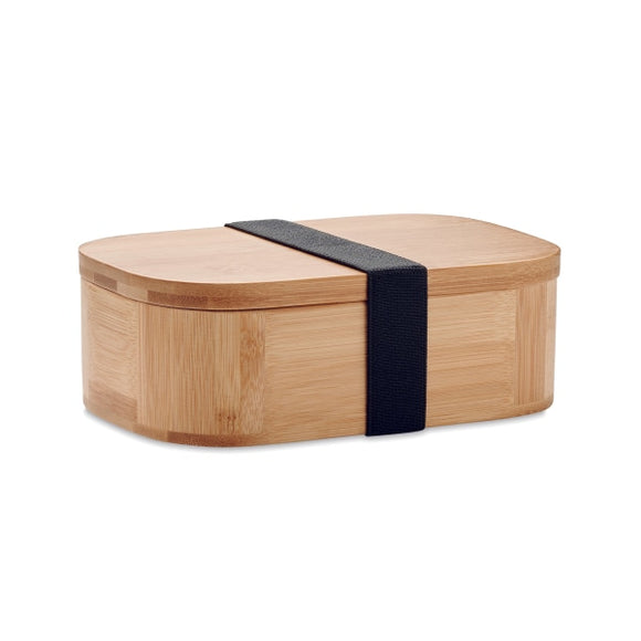 Lunch Box En Bambou 650Ml Laden Personnalisable Brown Accessoires De Déjeuner