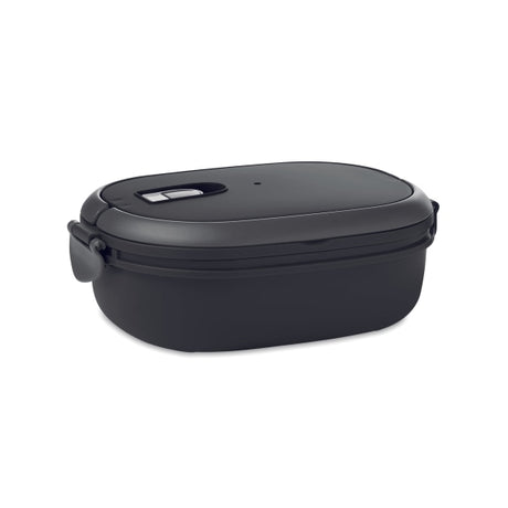 Lunch Box En Pp Lux Lunch Personnalisable Noir Accessoires De Déjeuner