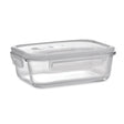 Lunchbox En Verre 900Ml Praga Lunchbox Personnalisable Transparent Accessoires De Déjeuner