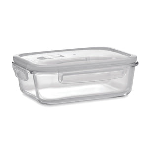 Lunchbox En Verre 900Ml Praga Lunchbox Personnalisable Transparent Accessoires De Déjeuner