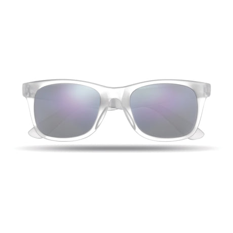 Lunettes De Soleil Miroir America Touch Personnalisable Transparent