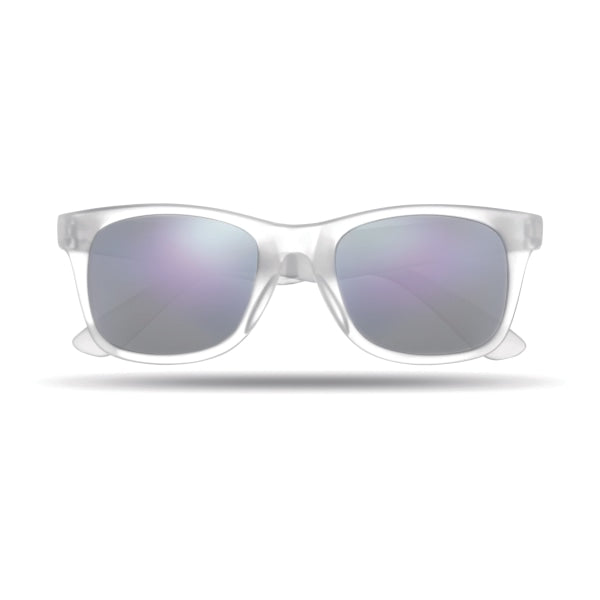 Lunettes De Soleil Miroir America Touch Personnalisable Transparent