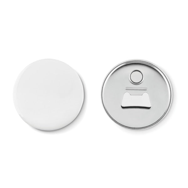 Magnet En Métal Et Décapsuleur Pin Opener Personnalisable Silver Accessoires
