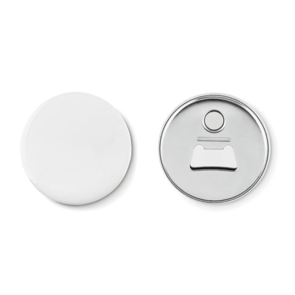 Magnet En Métal Et Décapsuleur Pin Opener Personnalisable Silver Accessoires