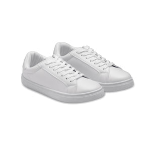 Baskets en PU Taille 37 BLANCOS personnalisable-0