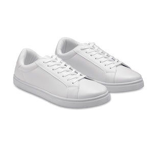 Baskets en PU Taille 41 BLANCOS personnalisable-0