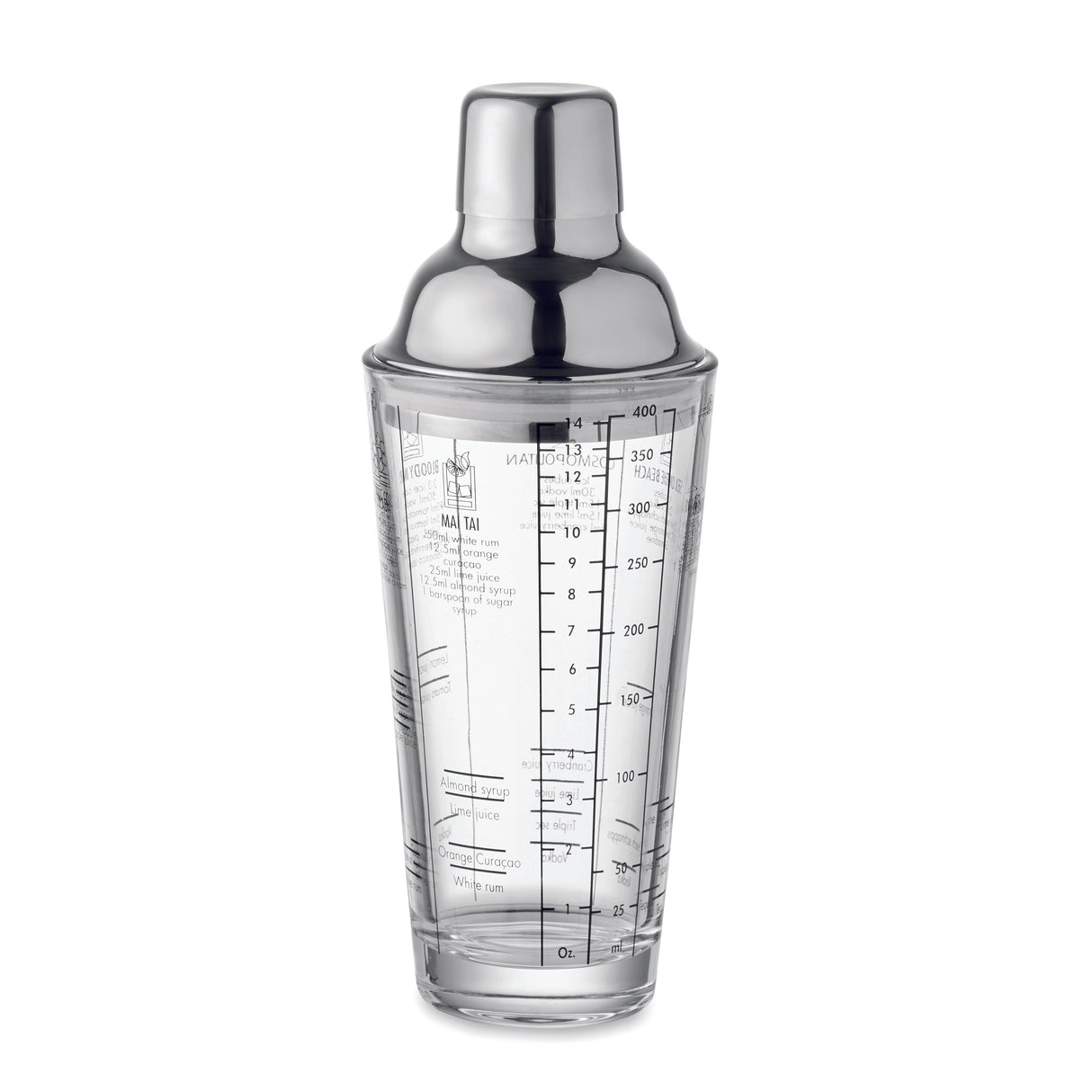 Shaker en verre 400 ml POLITAN personnalisable-0
