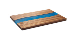 Planche à découper en acacia GROOVES personnalisable-0