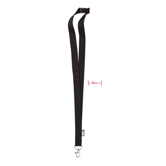 Lanyard en RPET LANY RPET personnalisable-0