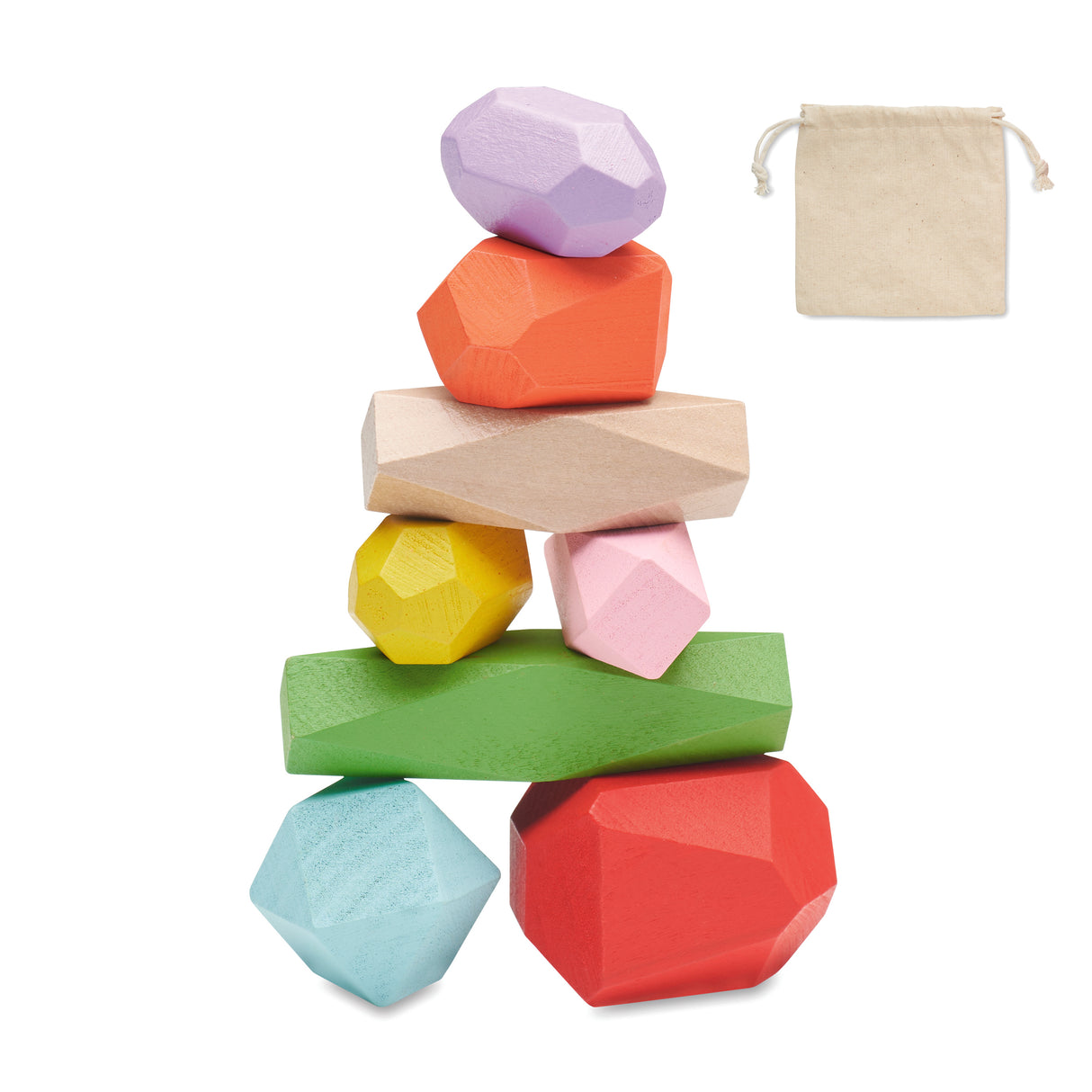 8 Pieces en bois empilables DOLMEN personnalisable-0