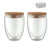 Lot de 2 verres 350 ml TIRANA SET personnalisable-0