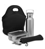 Set à déjeuner en acier inox. ILY personnalisable-0