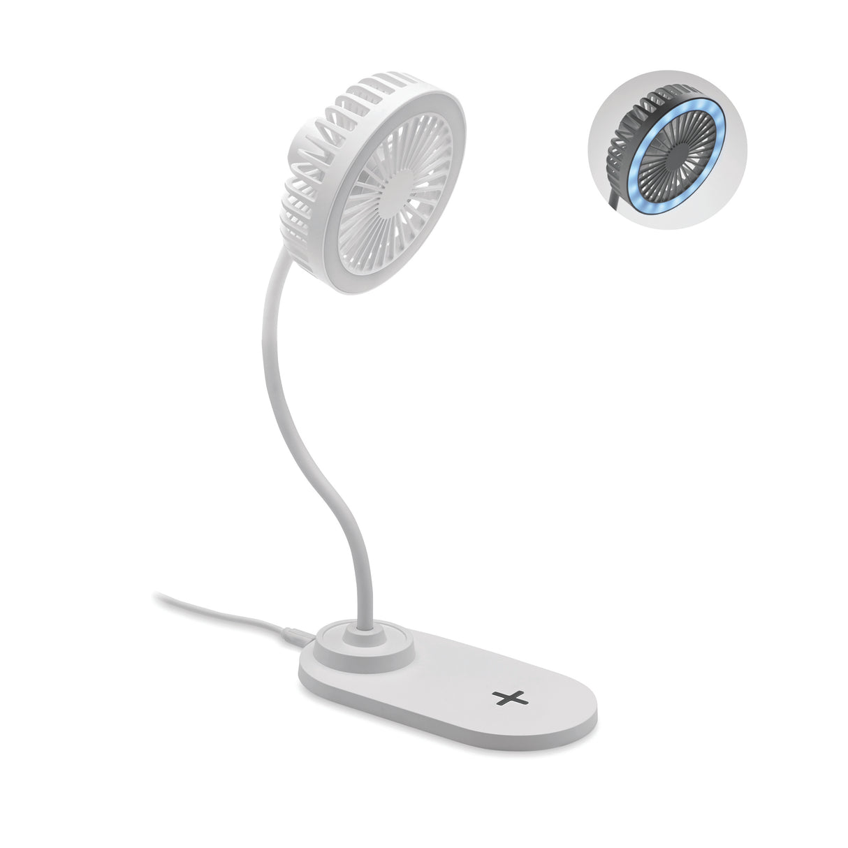 Ventilateur  bureau et lumière VIENTO personnalisable-0