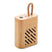 Haut-parleur sans fil bambou 3W REY personnalisable-0