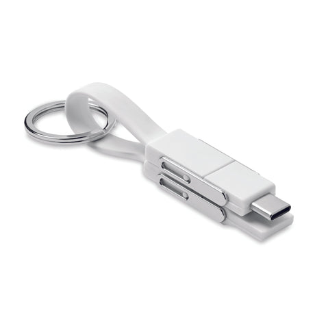 Porte-clés avec câble 4 en 1 KEY C personnalisable-1