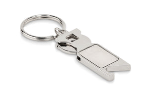Porte-clés Jeton Euro TOKEU personnalisable-0