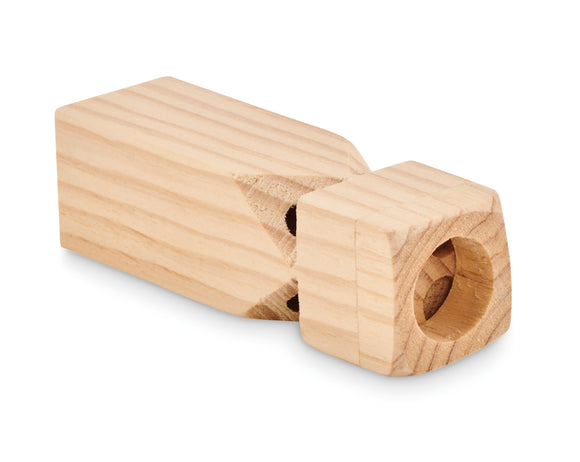 Sifflet de train en bois SILVA personnalisable-0