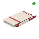 Carnet en carton de lait recycl MITO SET personnalisable-2
