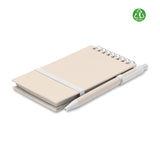 Carnet en carton de lait recycl MITO SET personnalisable-3