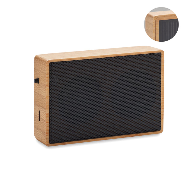 Haut-parleur sans fil solaire SOLAE personnalisable-0
