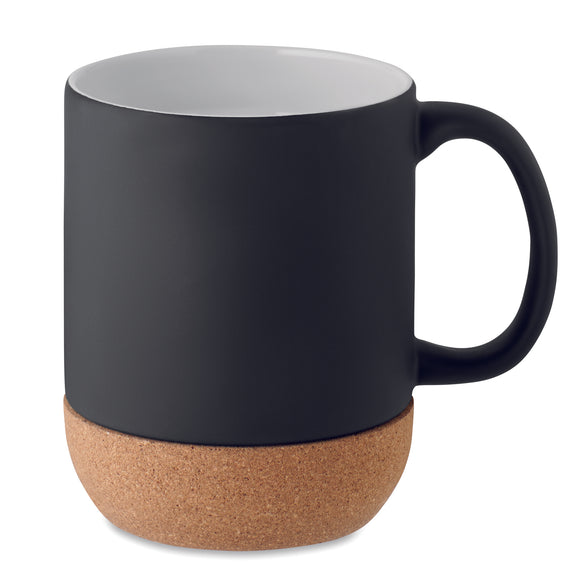 Tasse liège et céramique mate MATT personnalisable-0