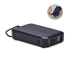 Powerbank solaire à dynamo 8000 DYA personnalisable-0