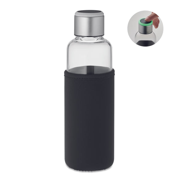 Bouteille à rappel en verre INDER personnalisable-0