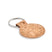 Porte-clés rond en liège CINCIN personnalisable-0