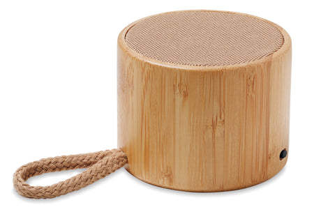 Haut-parleur sans fil bambou COOL personnalisable-0