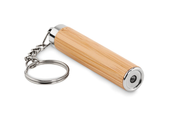 Mini torche en bambou PIANTI personnalisable-0