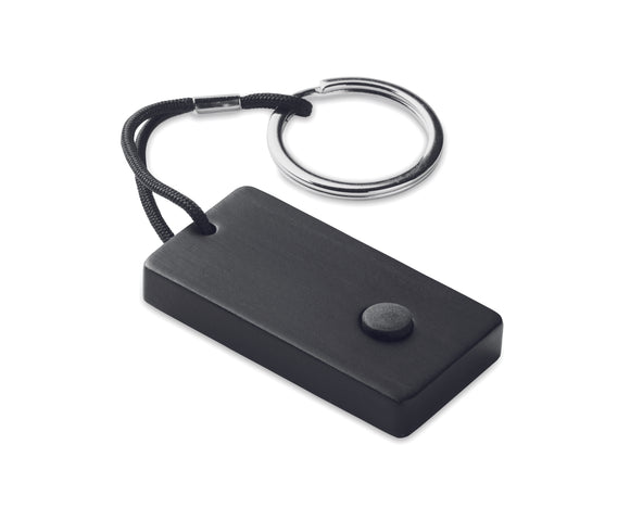 Porte-clé anti-perte en bambou FINIT personnalisable-0