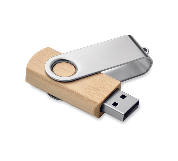 Clé USB en Bambou 16GB         MO6898-40  personnalisable-0