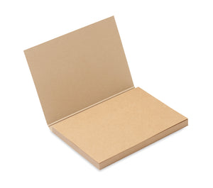 Bloc-notes en papier recyclé MOUI personnalisable-0