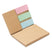 Set de mémo en papier recyclé MAUI personnalisable-0
