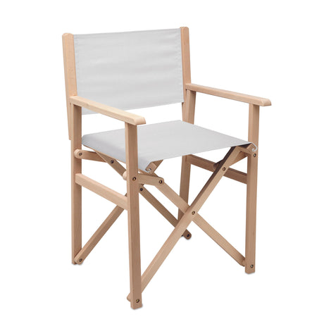 Chaise de plage pliable en bois RIMIES personnalisable-1