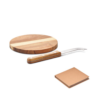 Plateau à fromage en acacia OSTUR personnalisable-0