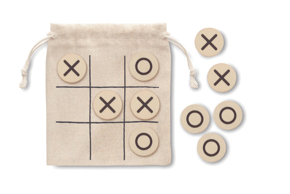 Jeu de morpion en bois TOPOS personnalisable-0