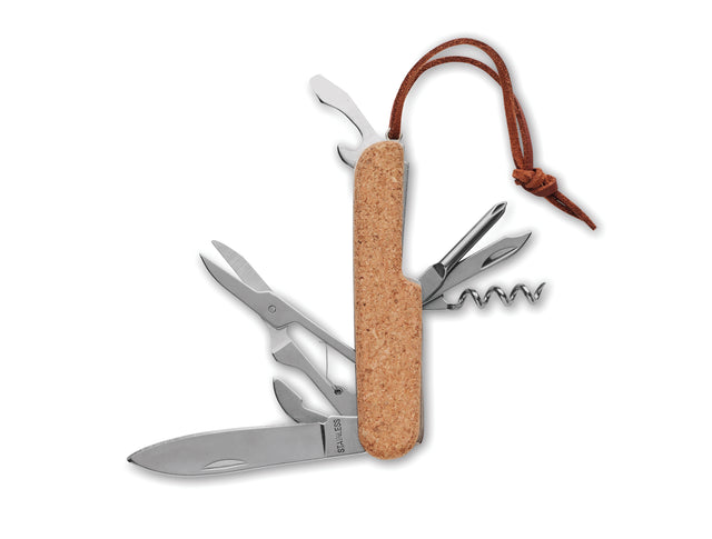 Couteau multi-outils en liège MULTIKORK personnalisable-0