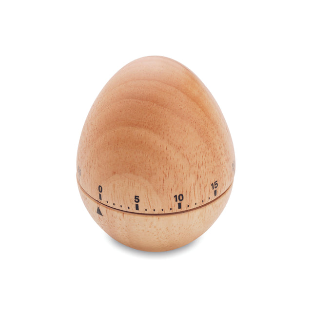 Minuteur en bois de pin MUNA personnalisable-0