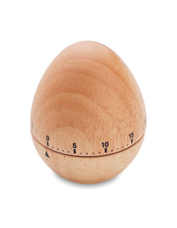 Minuteur en bois de pin MUNA personnalisable-0