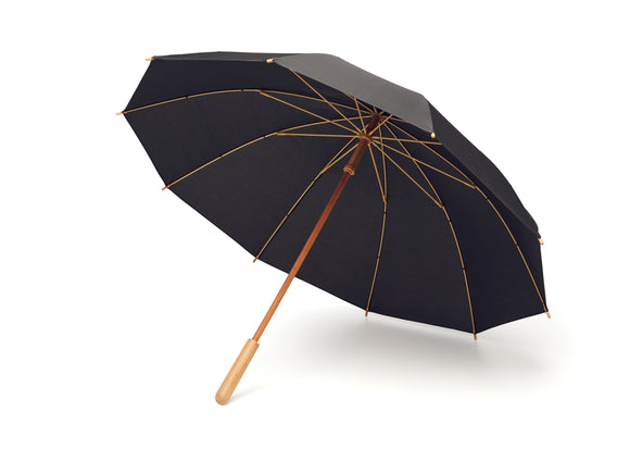 Parapluie 23,5" RPET/bambou TUTENDO personnalisable-0