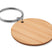Porte-clés rond en bambou ROUNDBOO personnalisable-0
