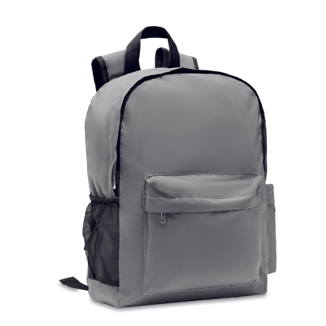 Sac à dos réfléchissant 190T BRIGHT BACKPACK personnalisable-0