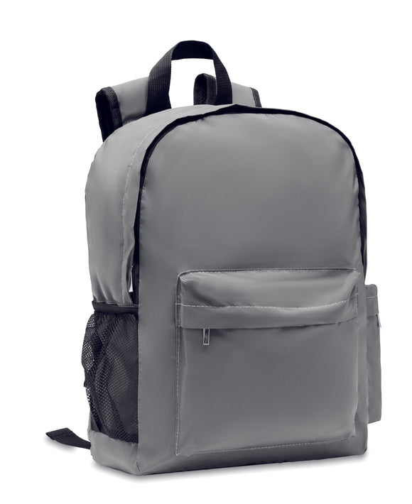 Sac à dos réfléchissant 190T BRIGHT BACKPACK personnalisable-0