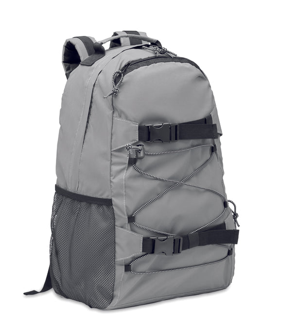 Sac à dos réfléchissant 190T BRIGHT SPORTBAG personnalisable-0